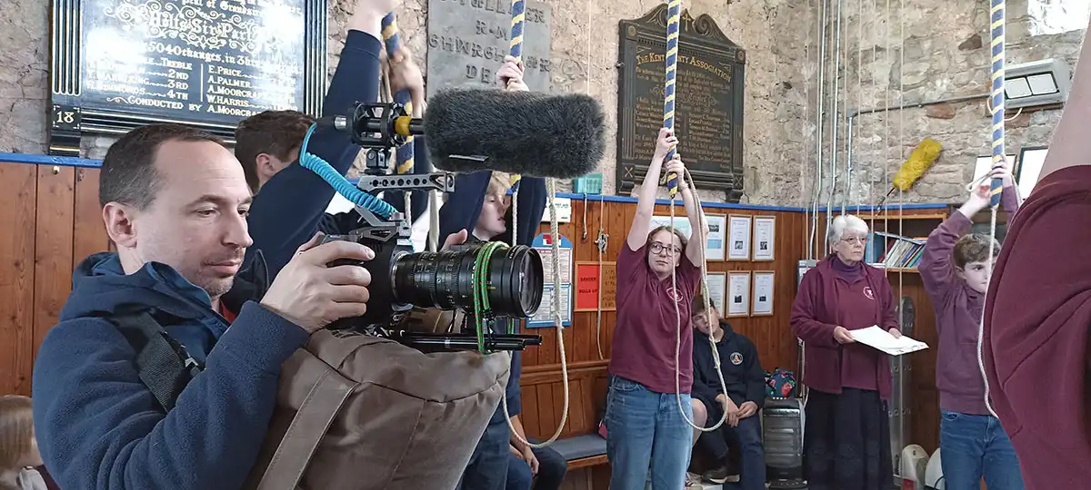 Behind the scenes